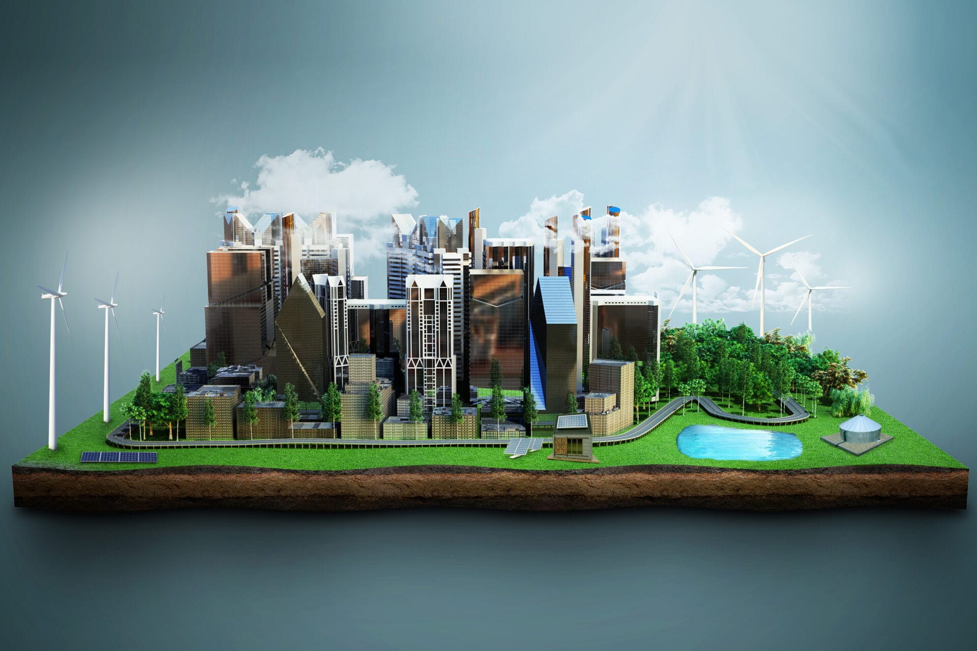 Smart City Framework to Design Green Architecture